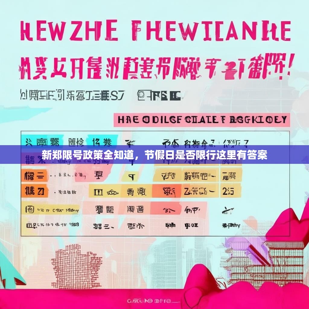 新鄭限號政策全知道，節(jié)假日是否限行這里有答案