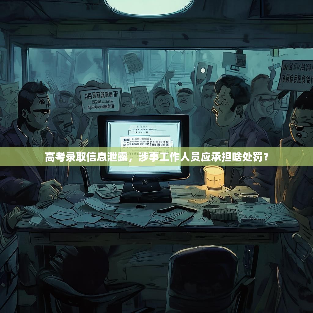 高考錄取信息泄露，涉事工作人員應(yīng)承擔(dān)啥處罰？