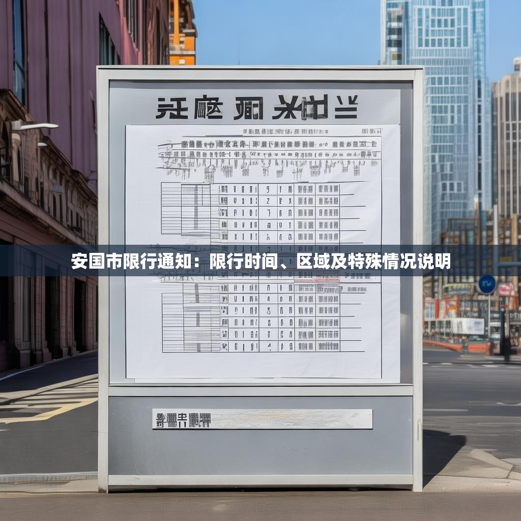 安國市限行通知：限行時(shí)間、區(qū)域及特殊情況說明