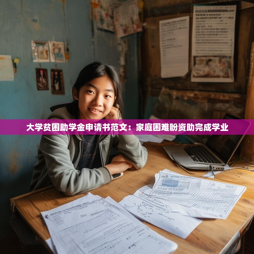 大學(xué)貧困助學(xué)金申請書范文：家庭困難盼資助完成學(xué)業(yè)