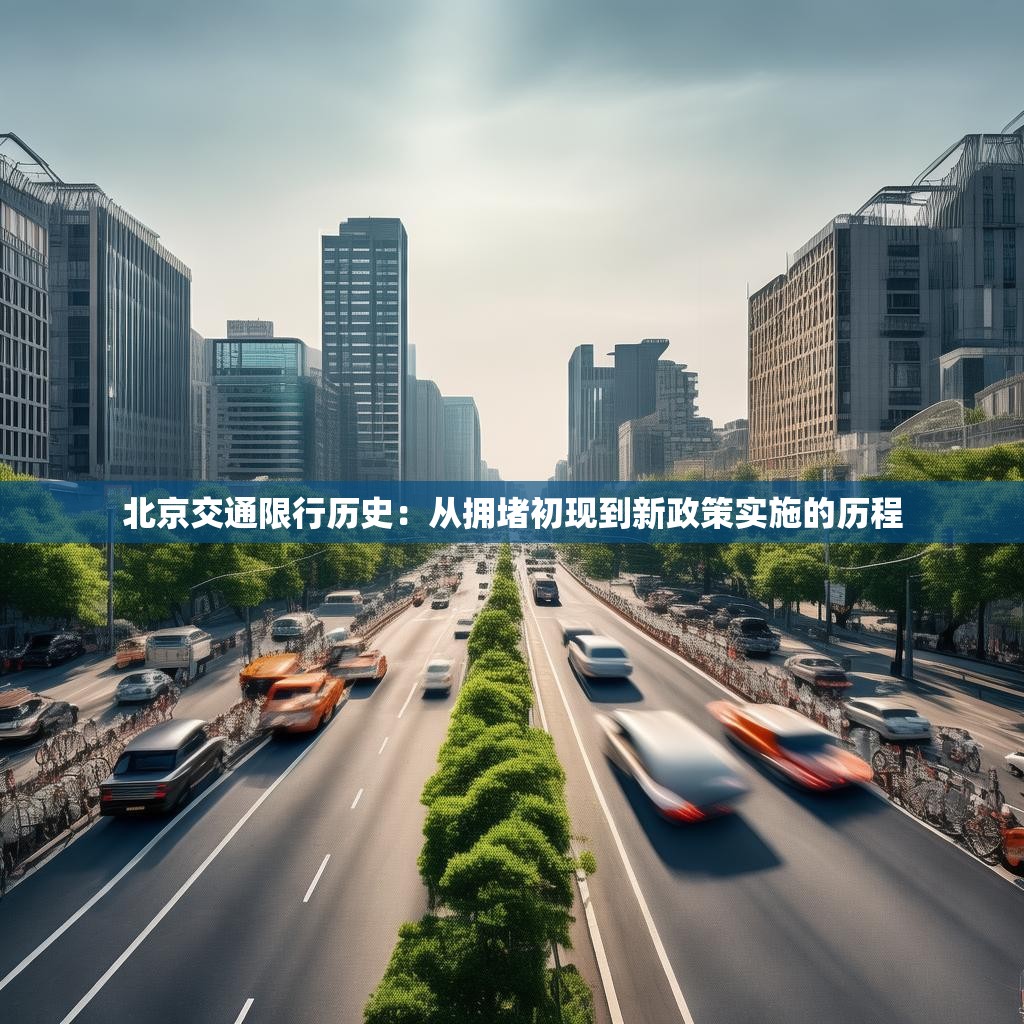 北京交通限行歷史：從擁堵初現(xiàn)到新政策實(shí)施的歷程