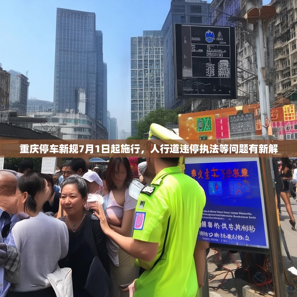 重慶停車新規(guī)7月1日起施行，人行道違停執(zhí)法等問題有新解