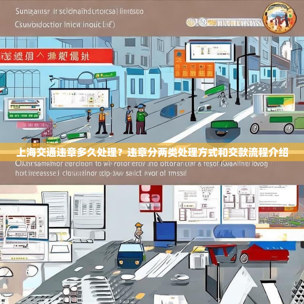 上海交通違章多久處理？違章分兩類處理方式和交款流程介紹