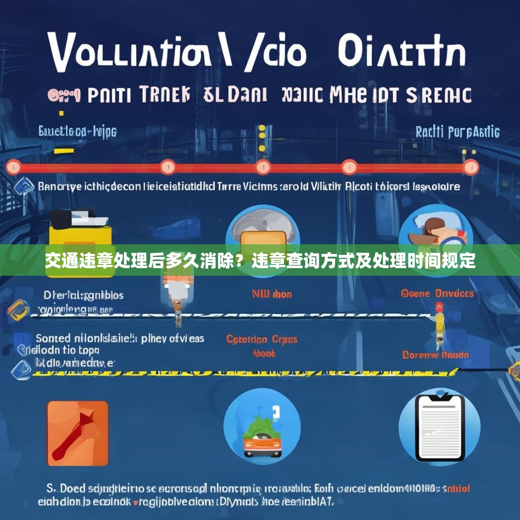 交通違章處理后多久消除？違章查詢方式及處理時(shí)間規(guī)定