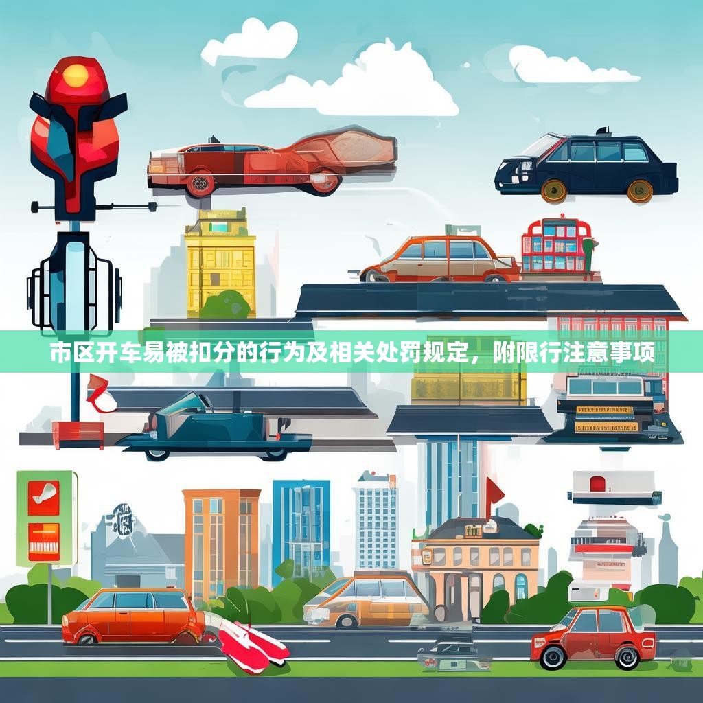 市區(qū)開車易被扣分的行為及相關(guān)處罰規(guī)定，附限行注意事項
