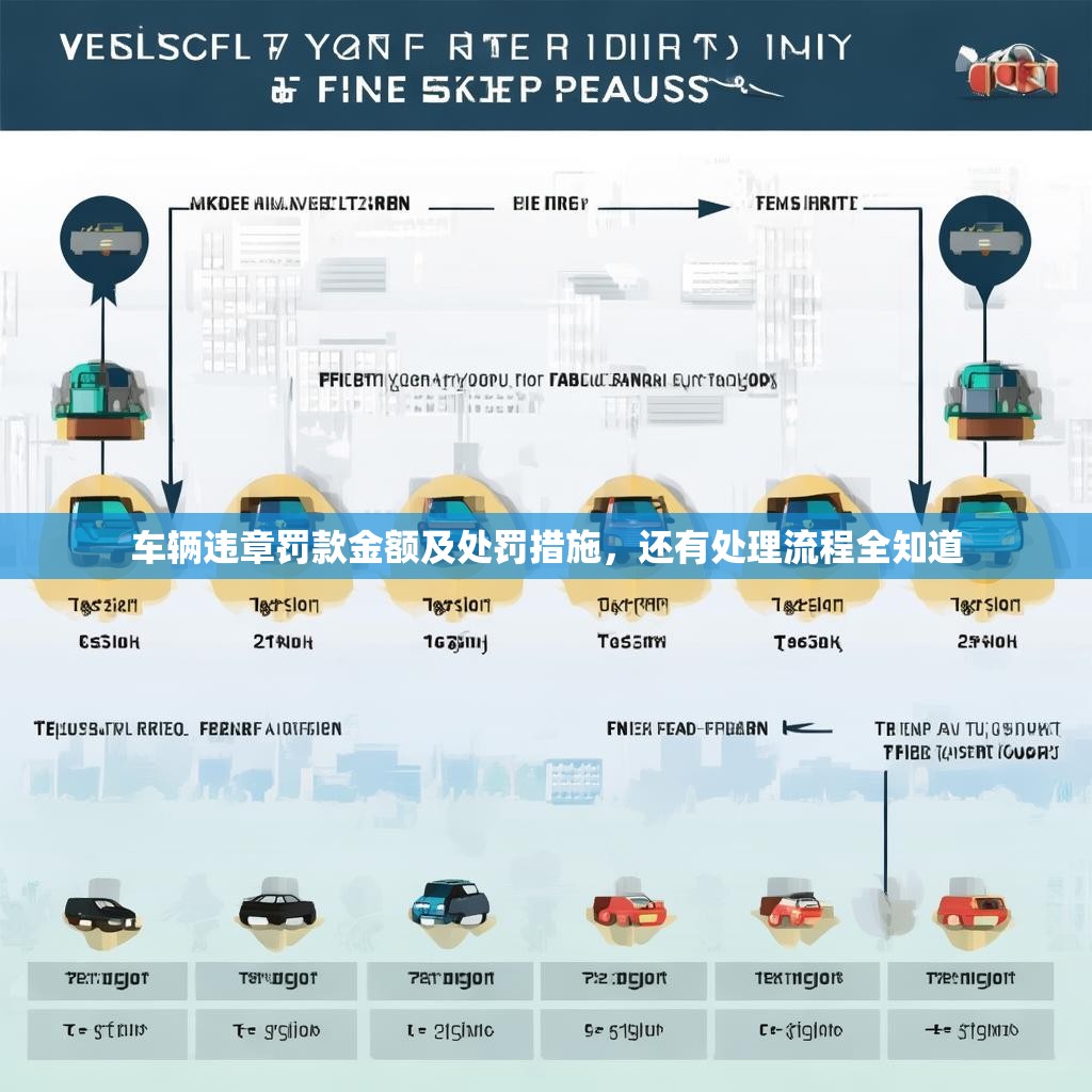 車輛違章罰款金額及處罰措施，還有處理流程全知道