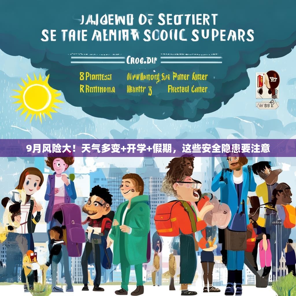 9月風(fēng)險(xiǎn)大！天氣多變+開學(xué)+假期，這些安全隱患要注意