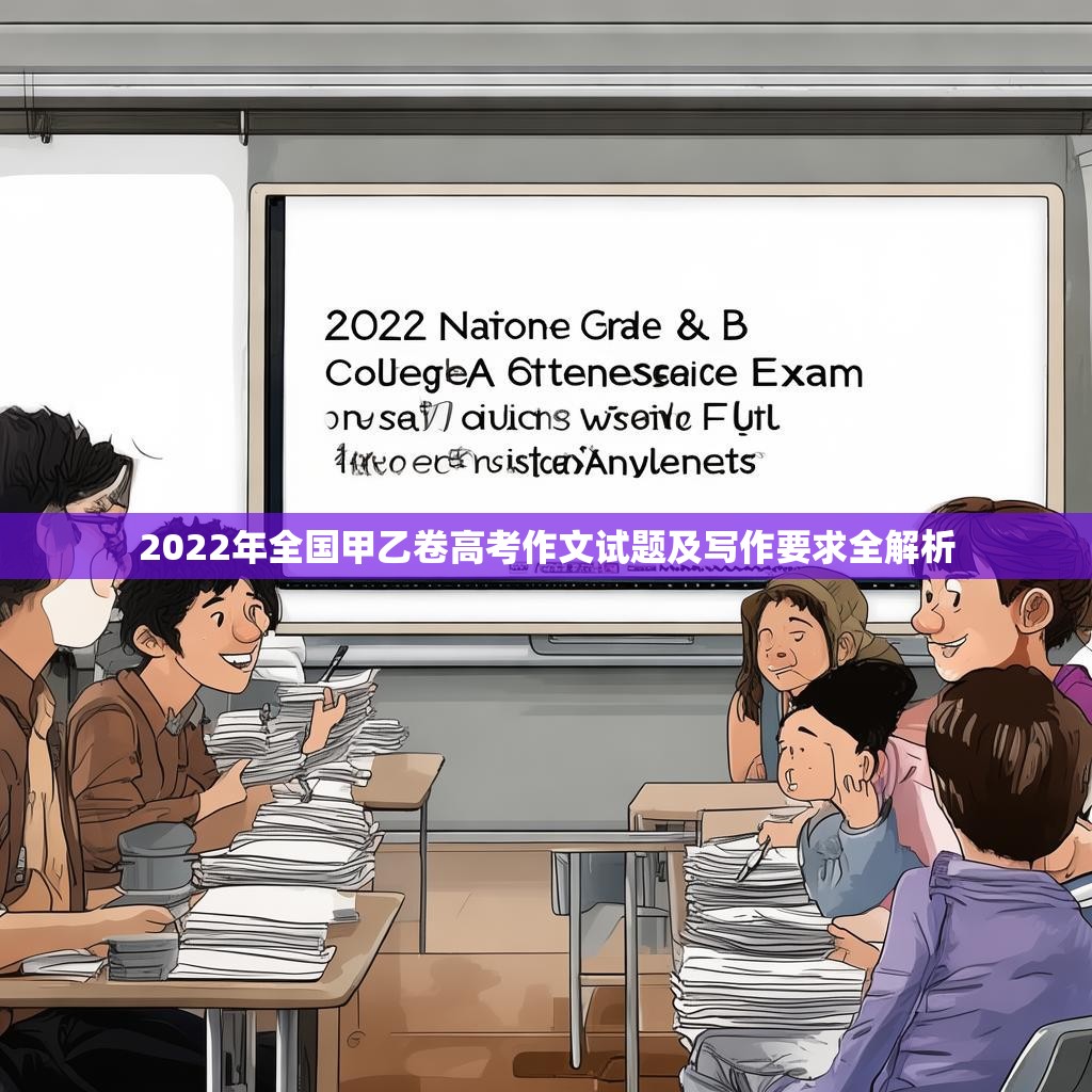 2022年全國(guó)甲乙卷高考作文試題及寫作要求全解析