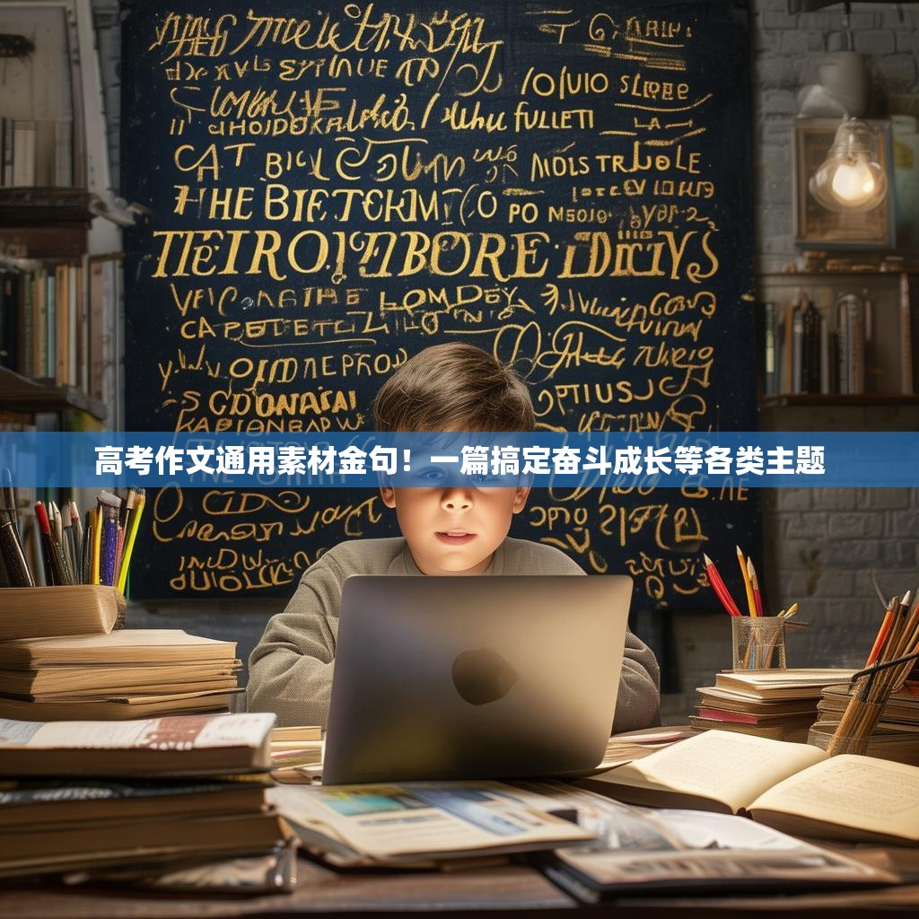 高考作文通用素材金句！一篇搞定奮斗成長等各類主題