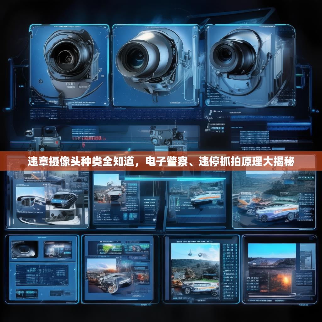 違章攝像頭種類全知道，電子警察、違停抓拍原理大揭秘