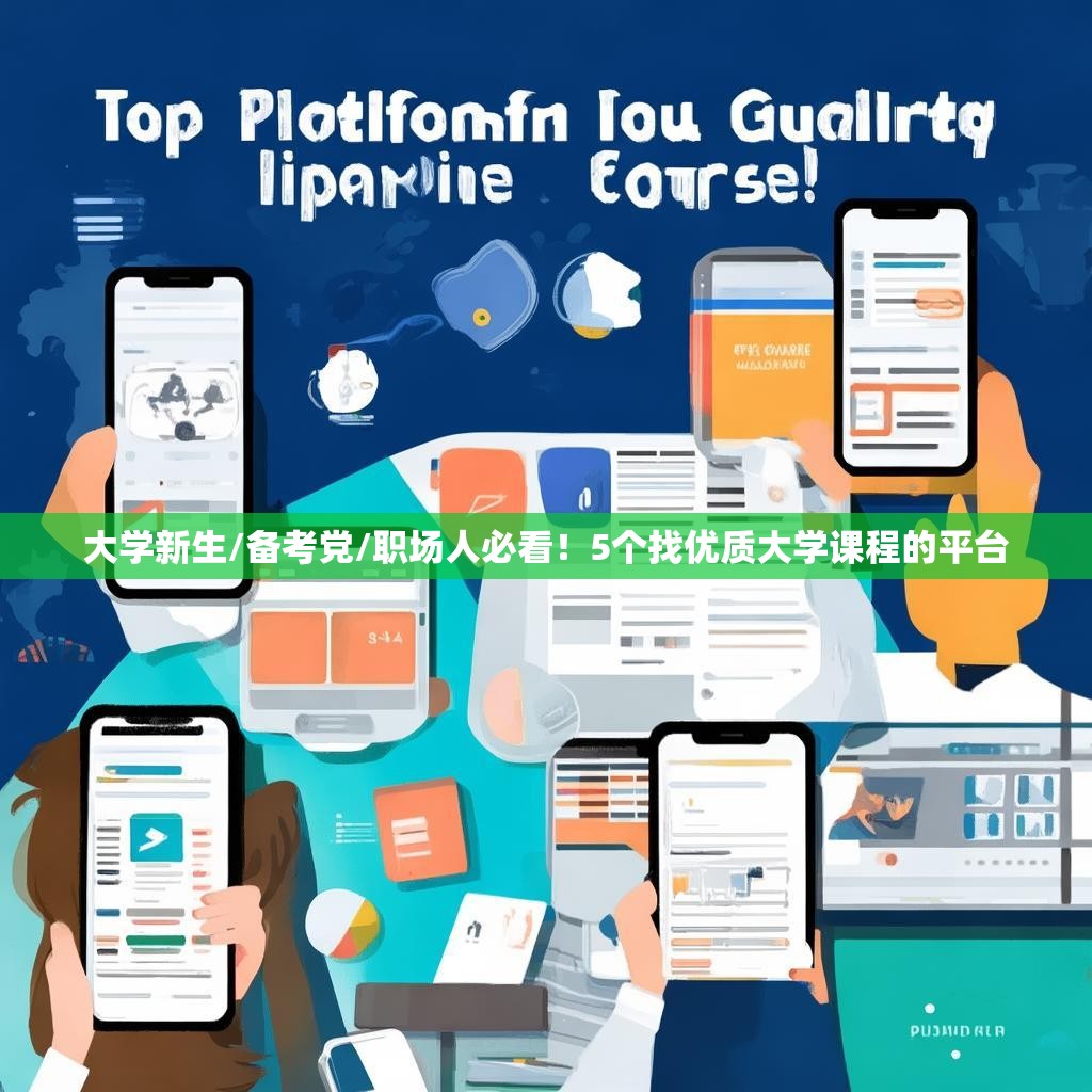 大學(xué)新生/備考黨/職場人必看！5個(gè)找優(yōu)質(zhì)大學(xué)課程的平臺