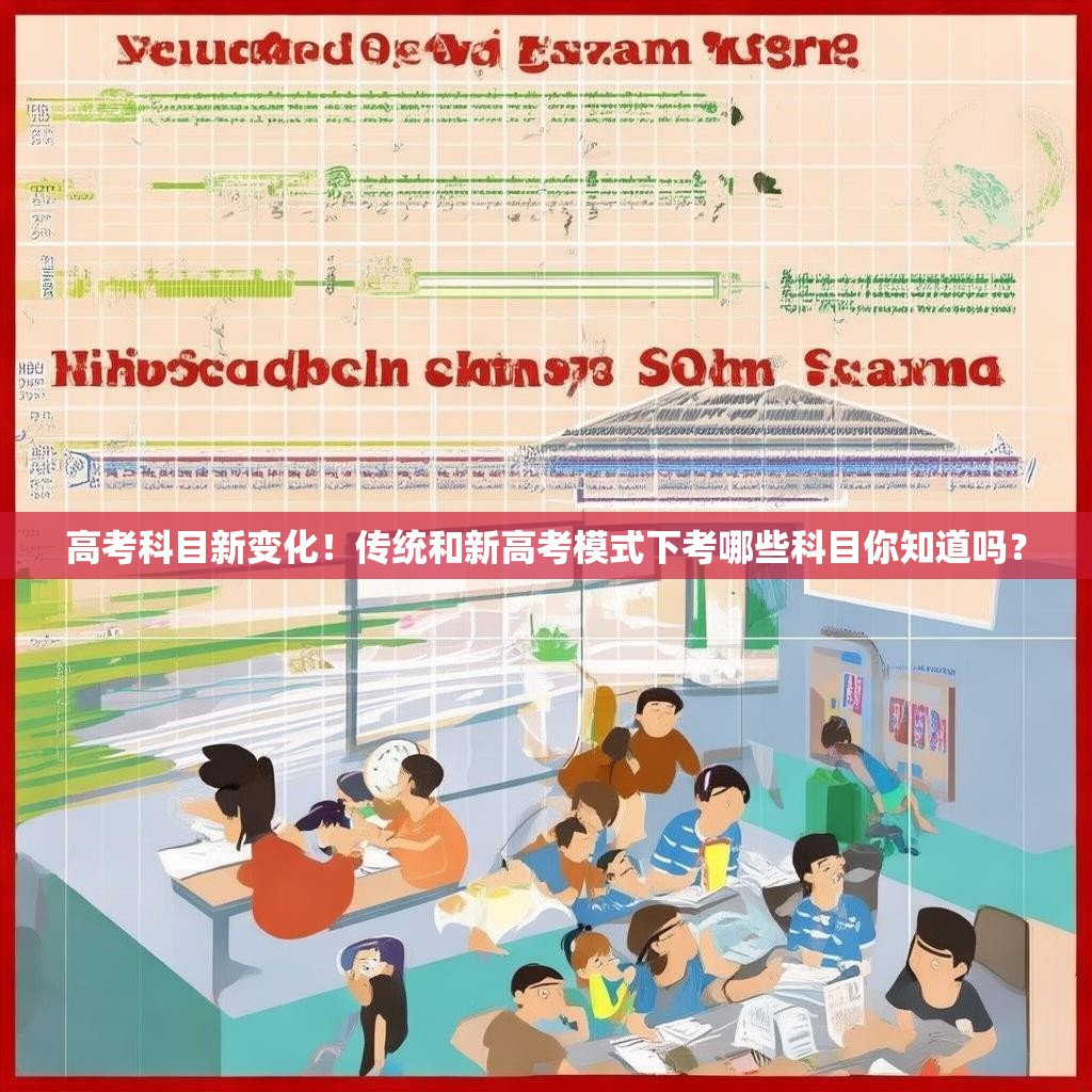 高考科目新變化！傳統(tǒng)和新高考模式下考哪些科目你知道嗎？
