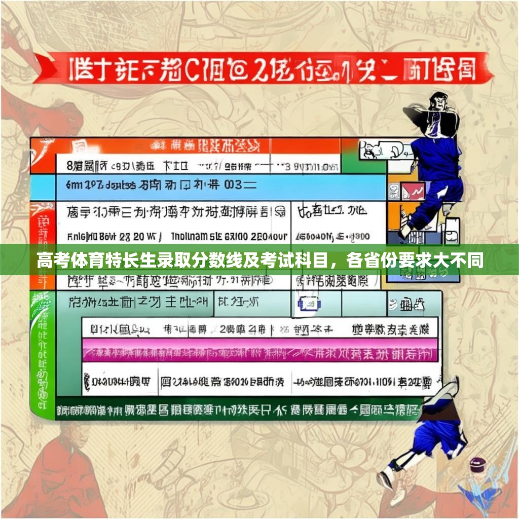 高考體育特長(zhǎng)生錄取分?jǐn)?shù)線及考試科目，各省份要求大不同
