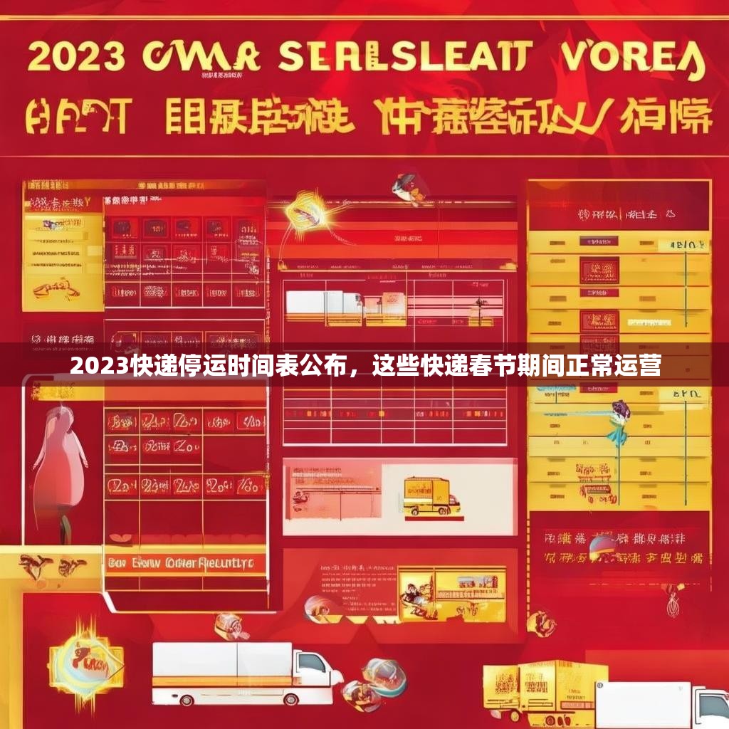 2023快遞停運(yùn)時(shí)間表公布，這些快遞春節(jié)期間正常運(yùn)營
