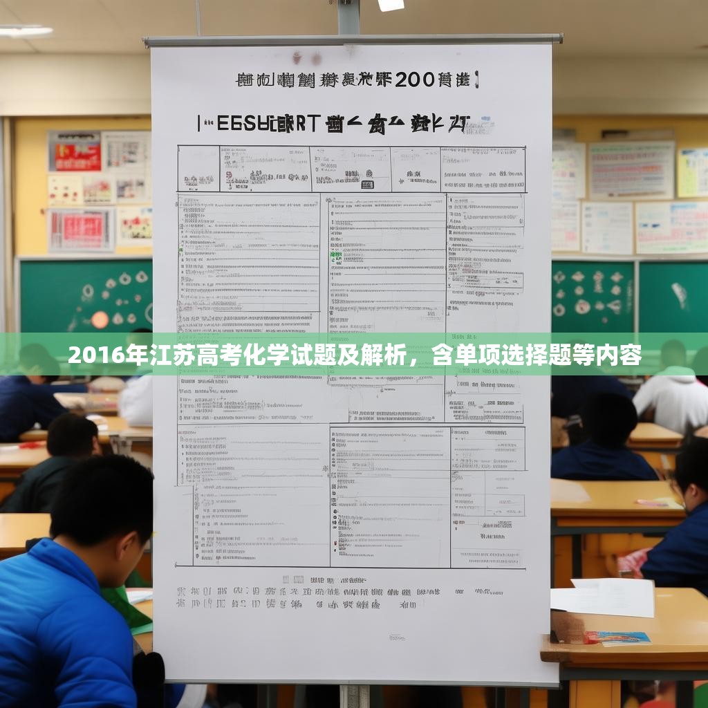 2016年江蘇高考化學(xué)試題及解析，含單項(xiàng)選擇題等內(nèi)容