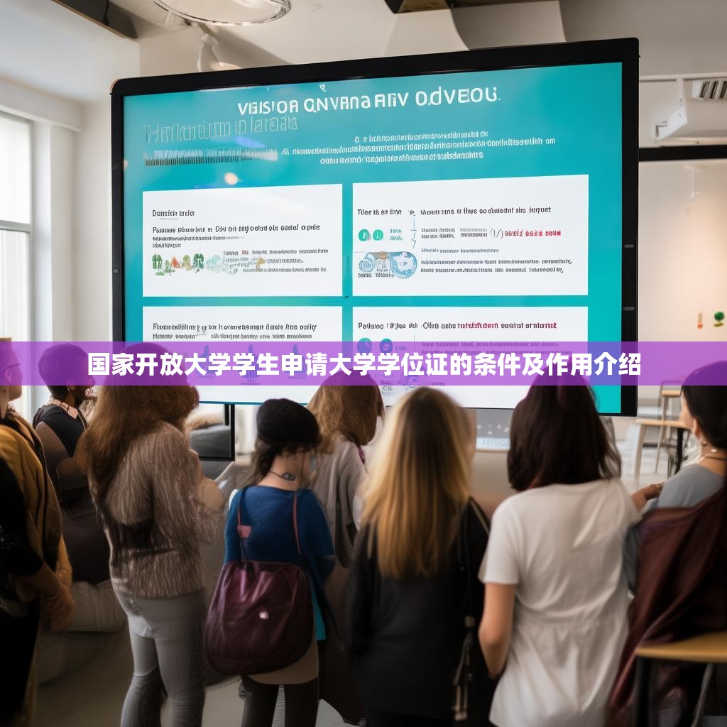 國家開放大學(xué)學(xué)生申請大學(xué)學(xué)位證的條件及作用介紹