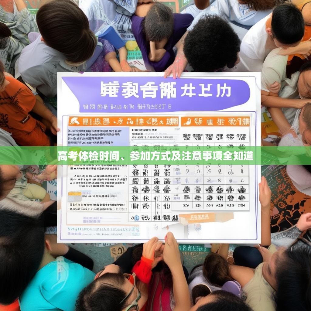 高考體檢時(shí)間、參加方式及注意事項(xiàng)全知道