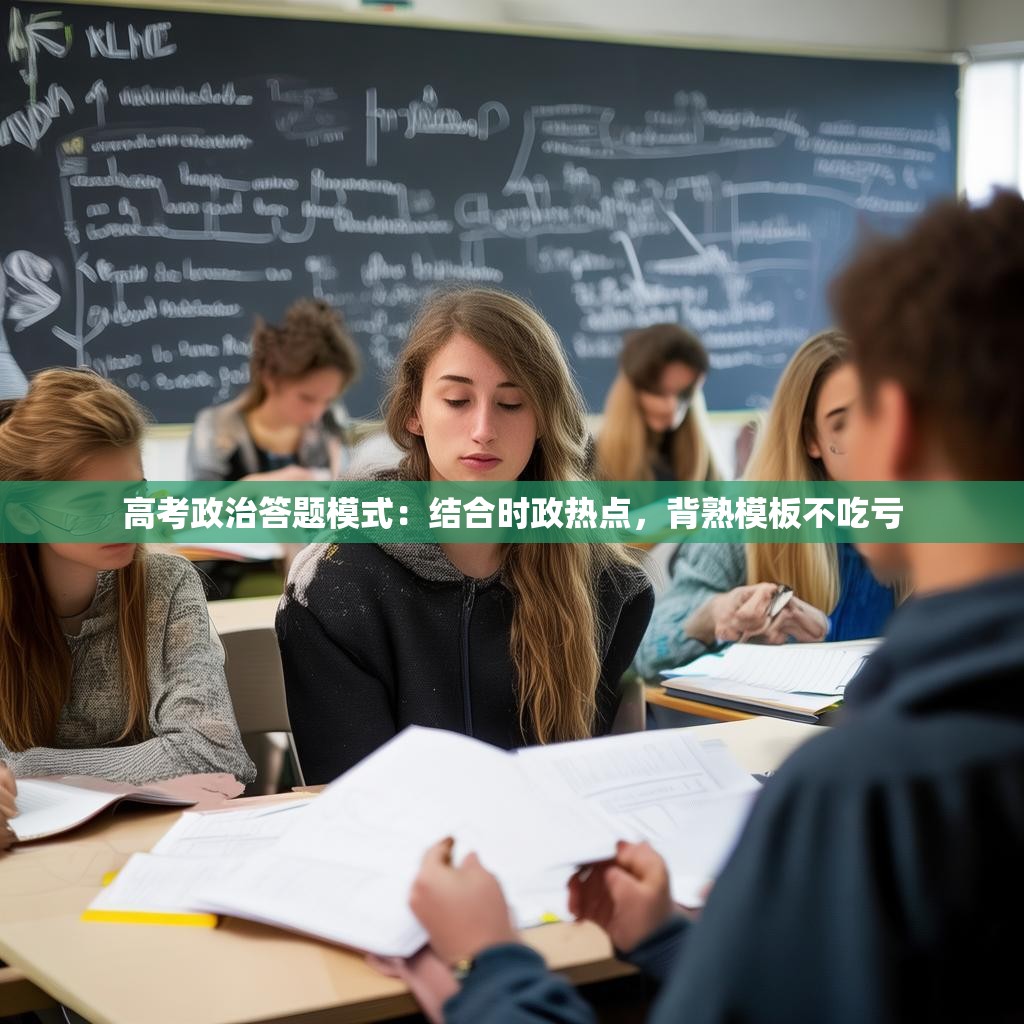 高考政治答題模式：結(jié)合時(shí)政熱點(diǎn)，背熟模板不吃虧