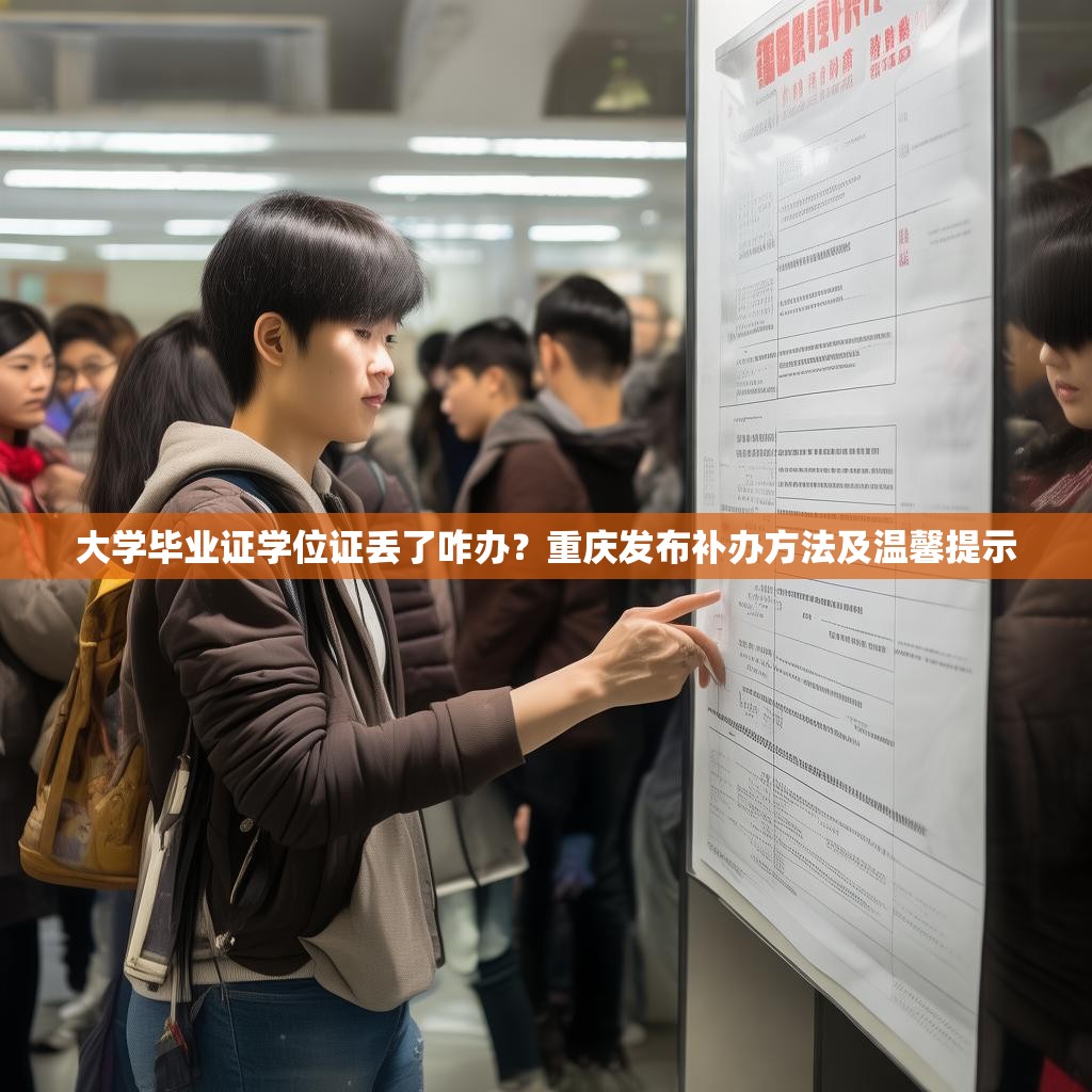 大學(xué)畢業(yè)證學(xué)位證丟了咋辦？重慶發(fā)布補辦方法及溫馨提示