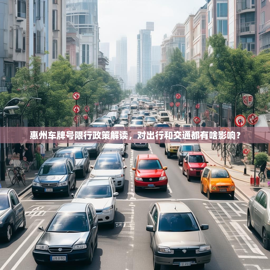 惠州車牌號(hào)限行政策解讀，對(duì)出行和交通都有啥影響？