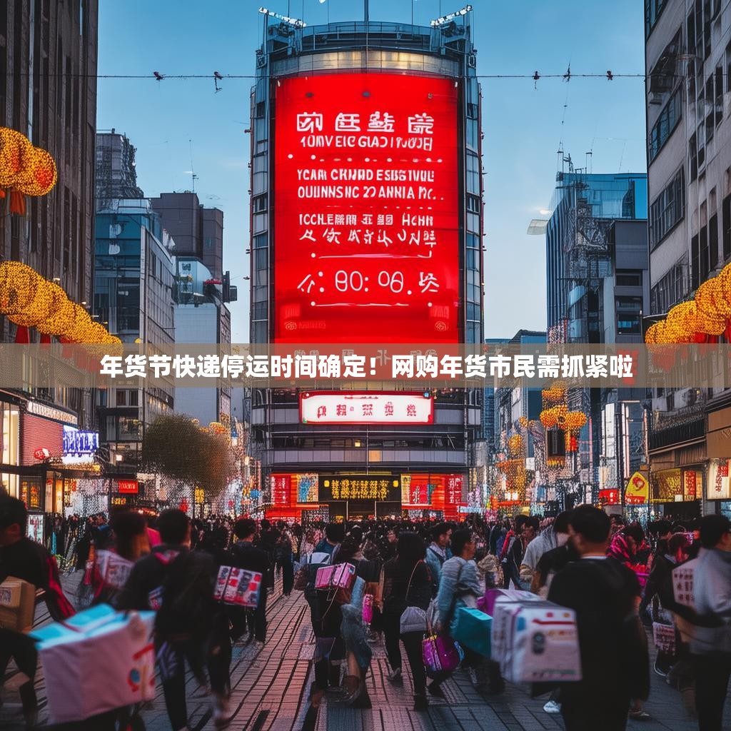 年貨節(jié)快遞停運時間確定！網購年貨市民需抓緊啦