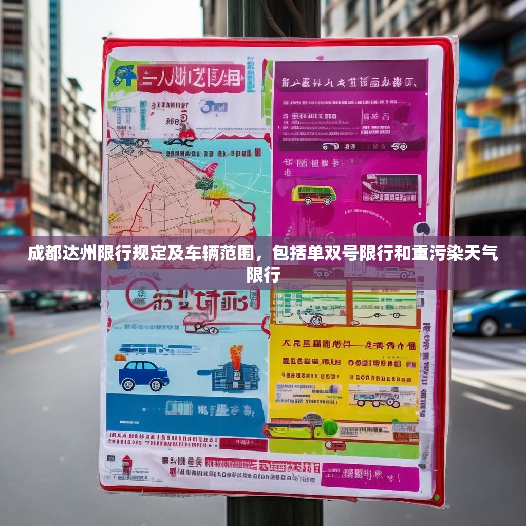 成都達(dá)州限行規(guī)定及車輛范圍，包括單雙號(hào)限行和重污染天氣限行