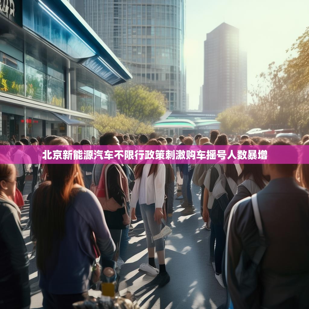 北京新能源汽車不限行政策刺激購車搖號人數(shù)暴增