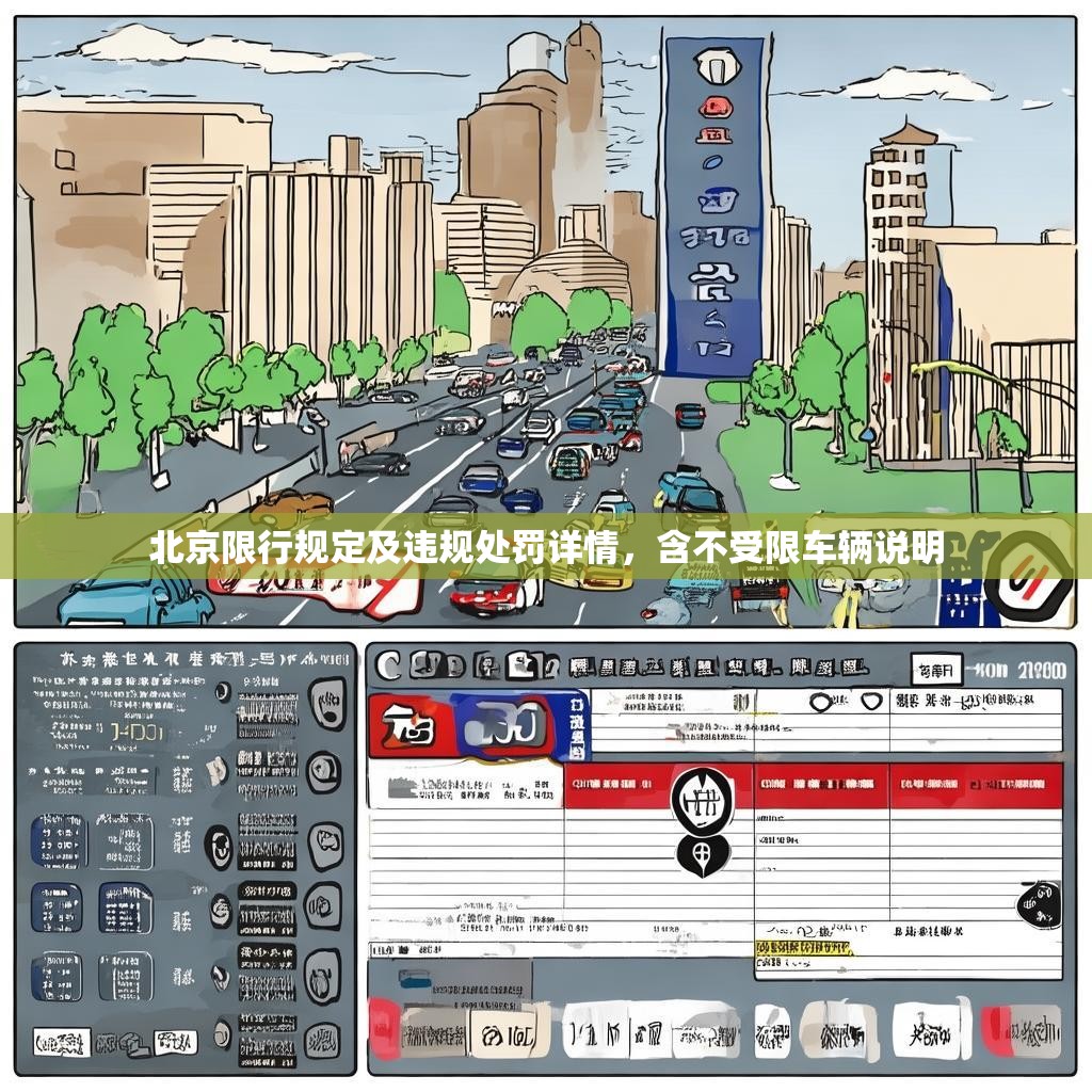 北京限行規(guī)定及違規(guī)處罰詳情，含不受限車輛說明