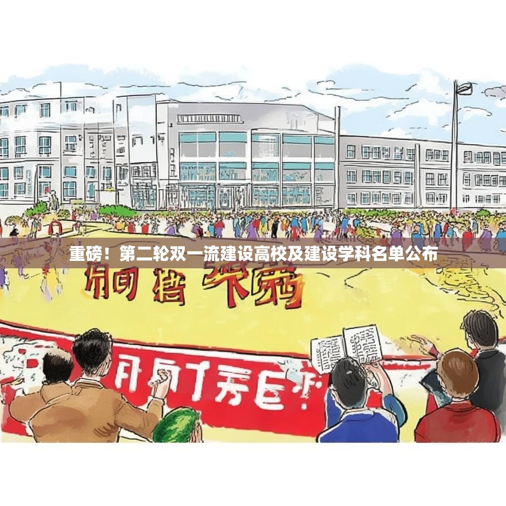 重磅！第二輪雙一流建設(shè)高校及建設(shè)學(xué)科名單公布