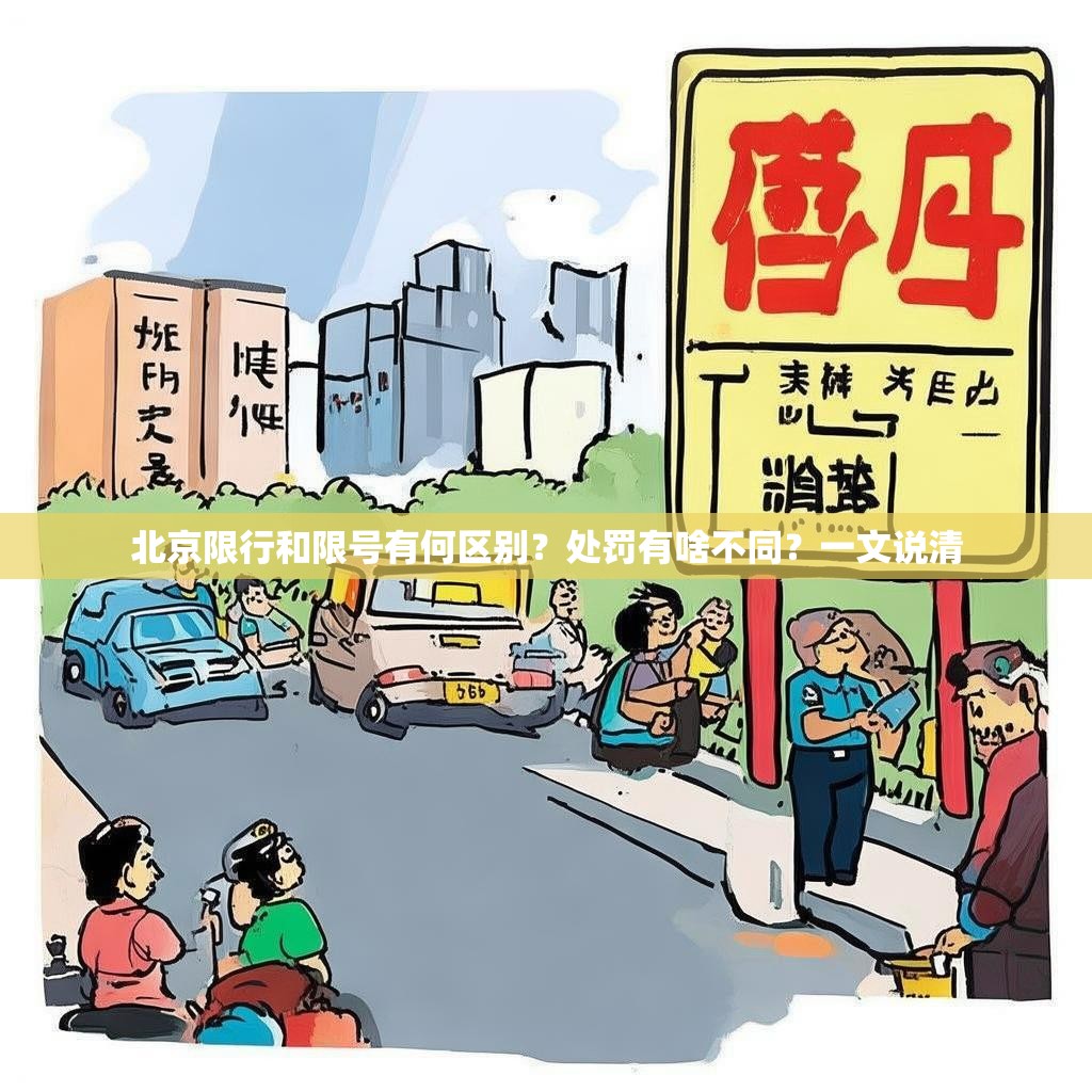 北京限行和限號有何區(qū)別？處罰有啥不同？一文說清