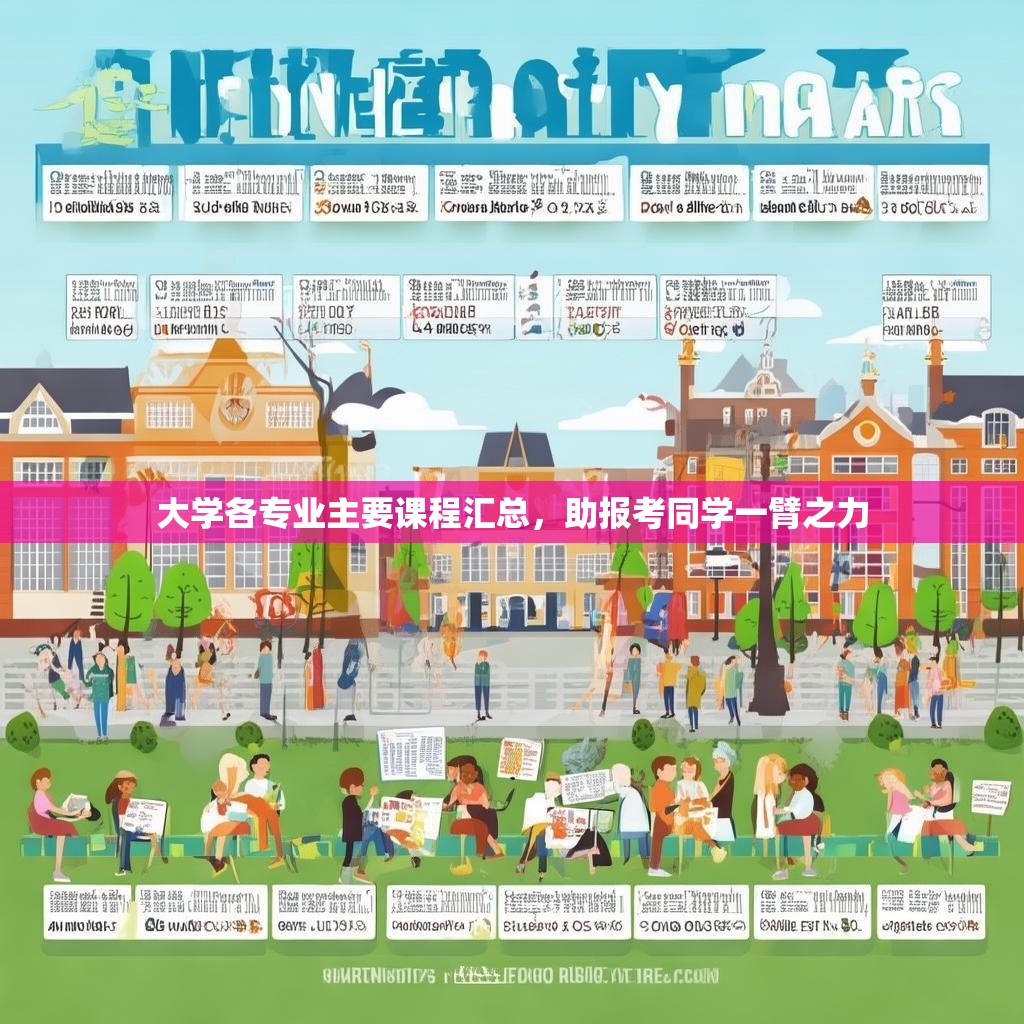 大學各專業(yè)主要課程匯總，助報考同學一臂之力