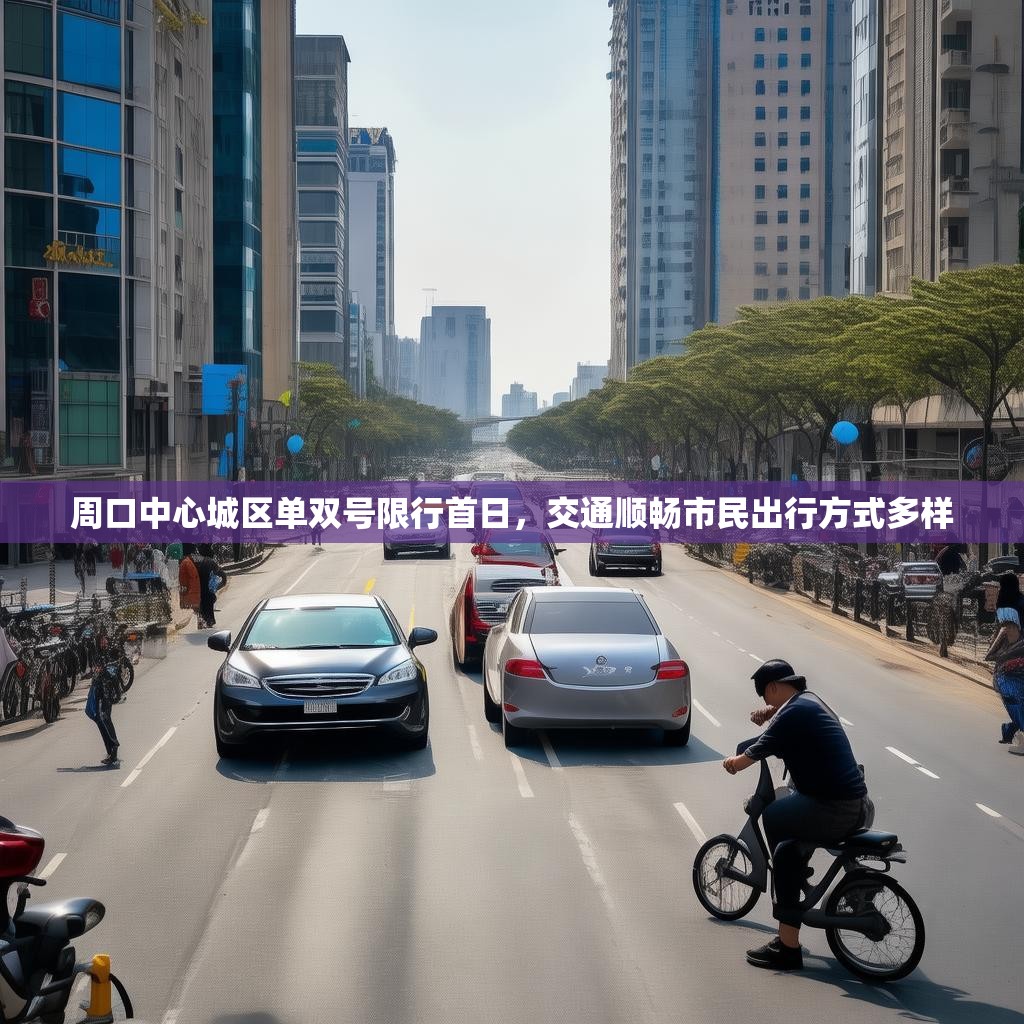 周口中心城區(qū)單雙號限行首日，交通順暢市民出行方式多樣