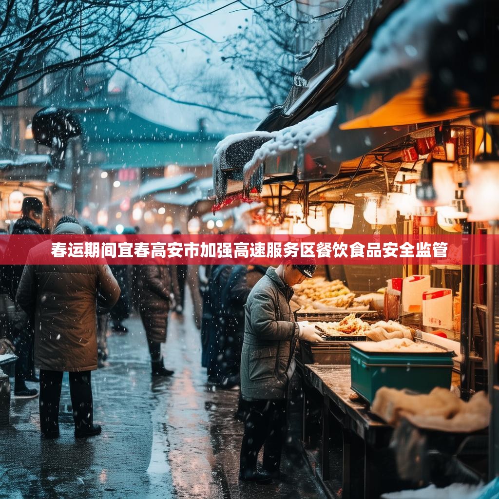 春運(yùn)期間宜春高安市加強(qiáng)高速服務(wù)區(qū)餐飲食品安全監(jiān)管