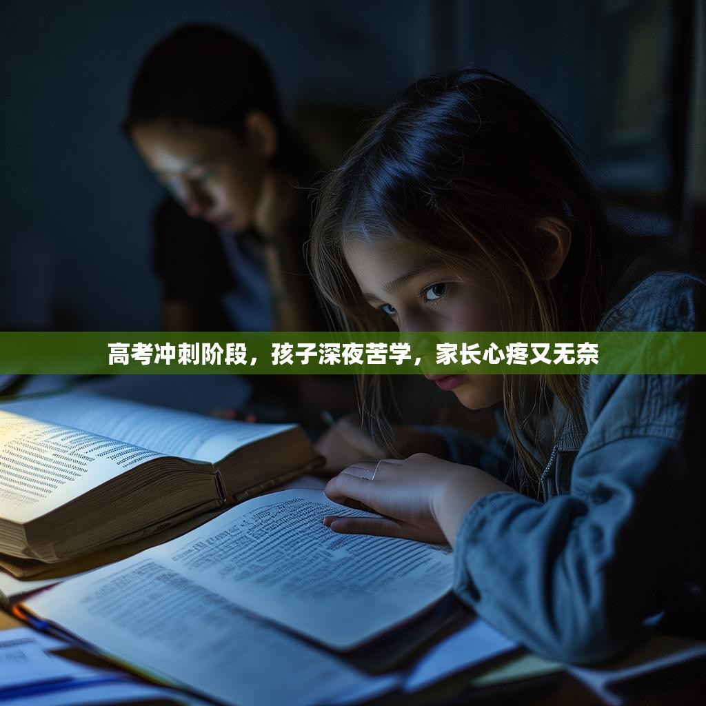 高考沖刺階段，孩子深夜苦學(xué)，家長(zhǎng)心疼又無奈
