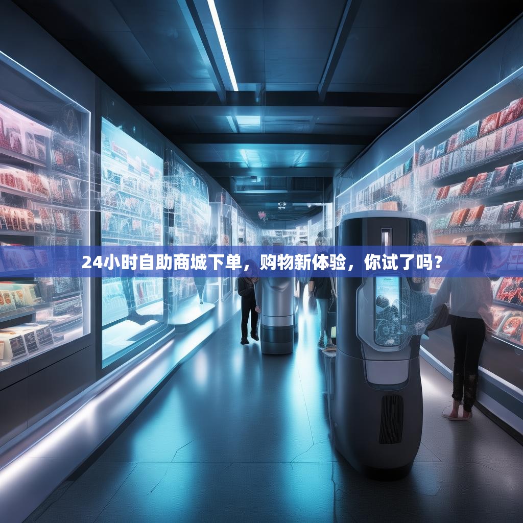 24小時自助商城下單，購物新體驗，你試了嗎？