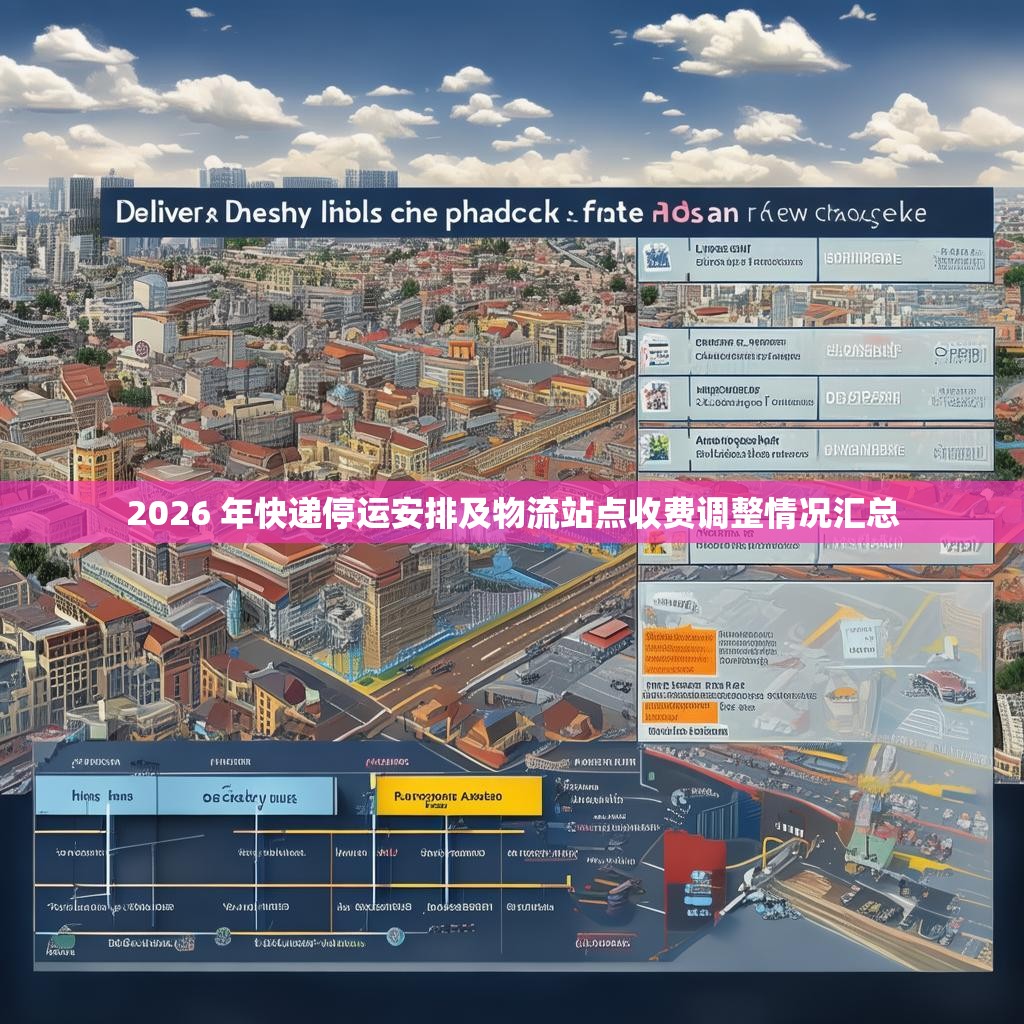 2026 年快遞停運安排及物流站點收費調(diào)整情況匯總