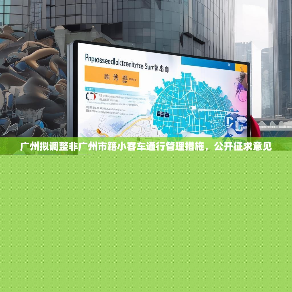 廣州擬調(diào)整非廣州市籍小客車通行管理措施，公開征求意見
