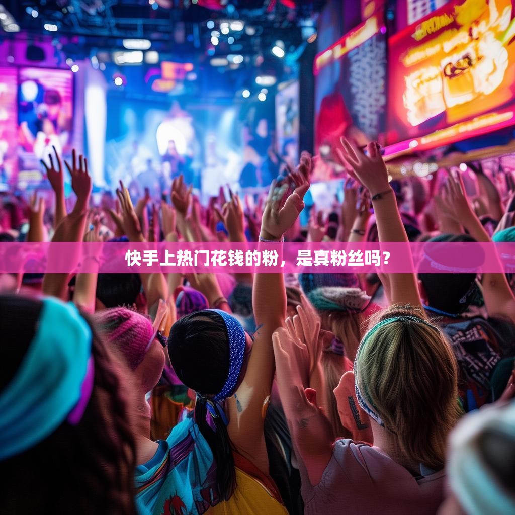 快手上熱門花錢的粉，是真粉絲嗎？