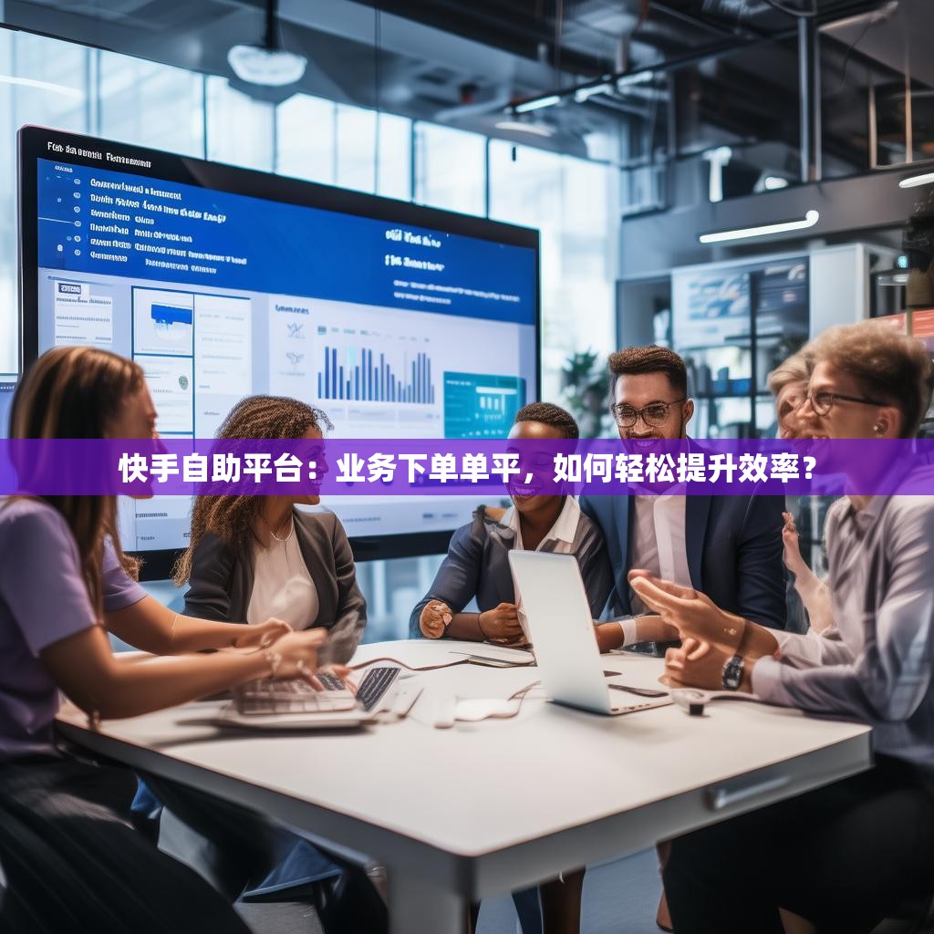 快手自助平臺：業(yè)務下單單平，如何輕松提升效率？