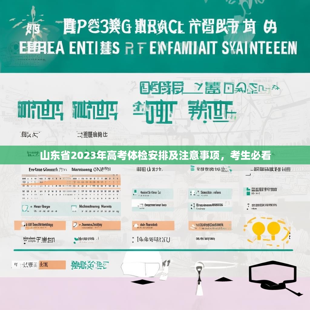 山東省2023年高考體檢安排及注意事項，考生必看