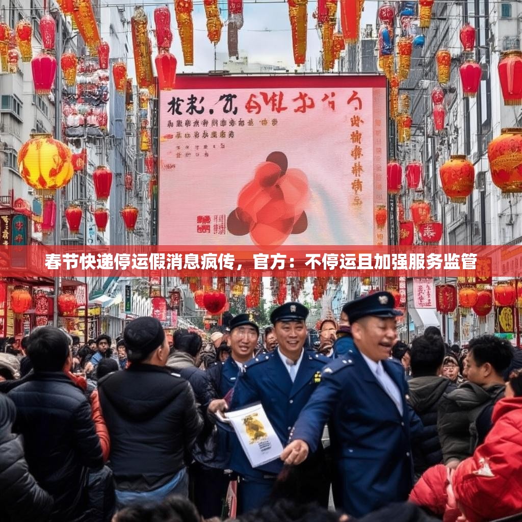 春節(jié)快遞停運(yùn)假消息瘋傳，官方：不停運(yùn)且加強(qiáng)服務(wù)監(jiān)管