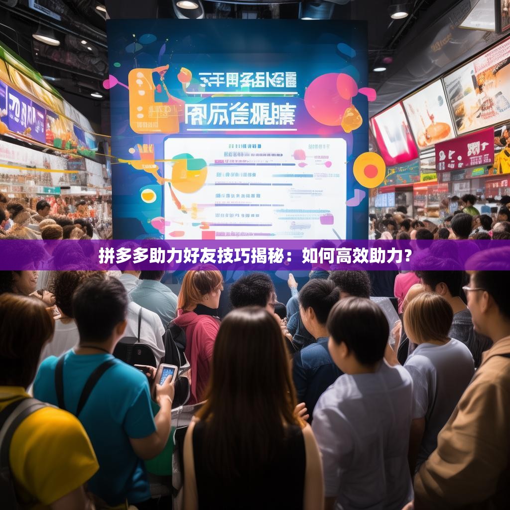 拼多多助力好友技巧揭秘：如何高效助力？
