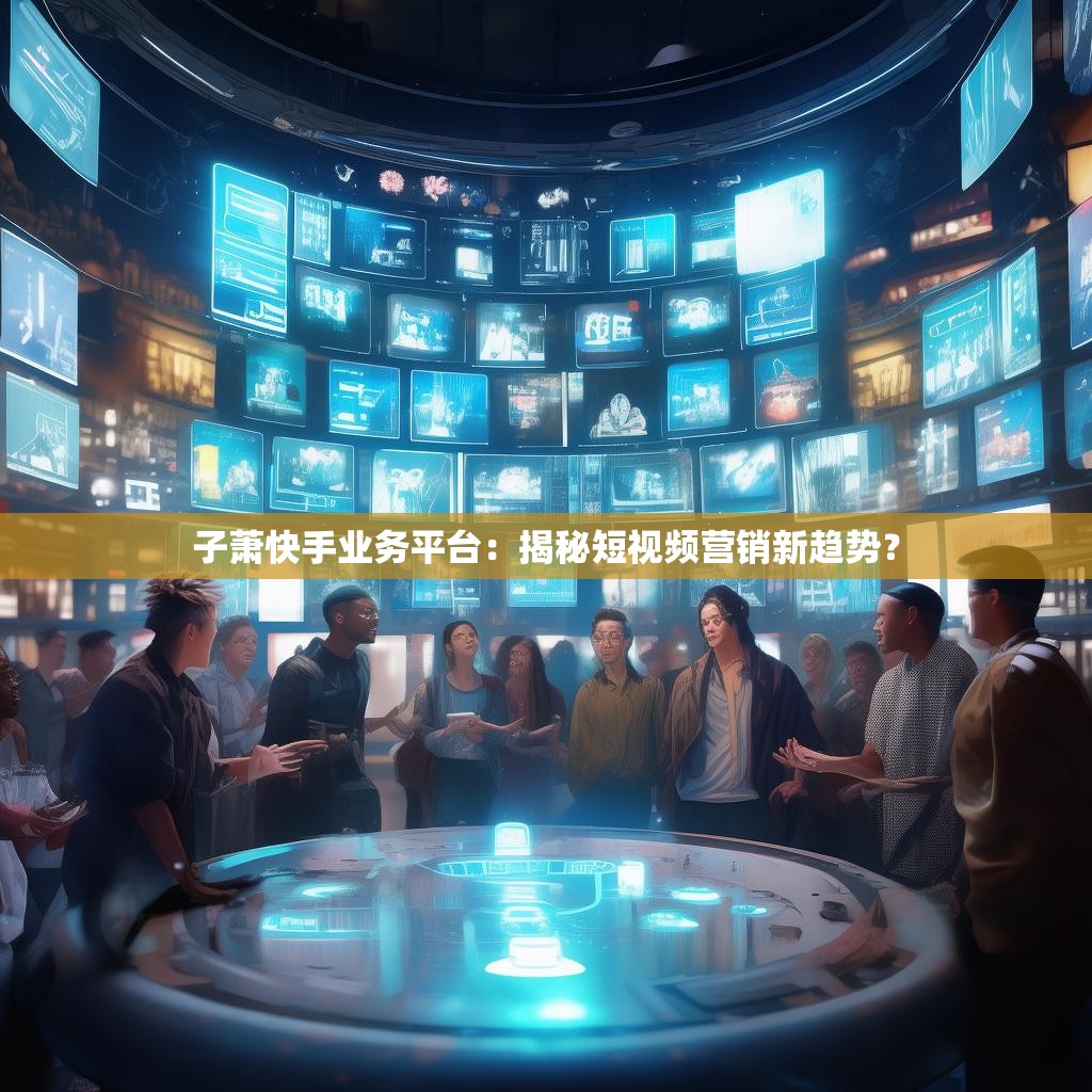 子蕭快手業(yè)務(wù)平臺(tái)：揭秘短視頻營銷新趨勢？