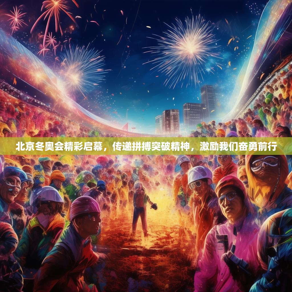 北京冬奧會精彩啟幕，傳遞拼搏突破精神，激勵我們奮勇前行