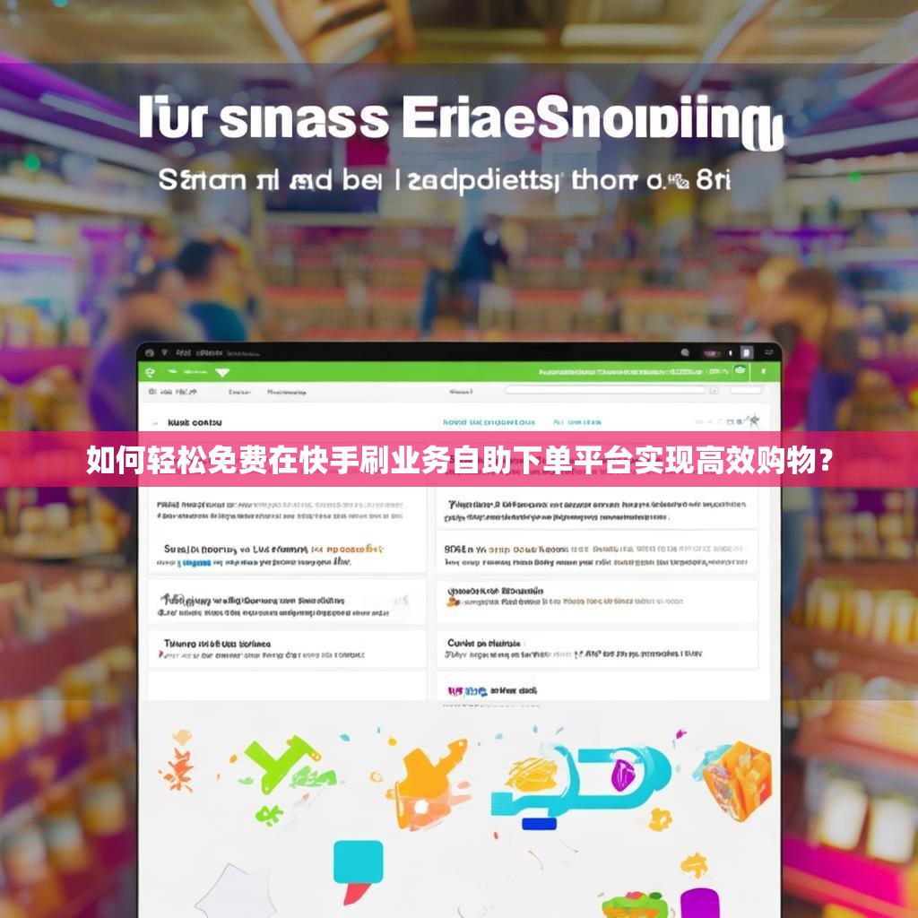 如何輕松免費(fèi)在快手刷業(yè)務(wù)自助下單平臺(tái)實(shí)現(xiàn)高效購(gòu)物？