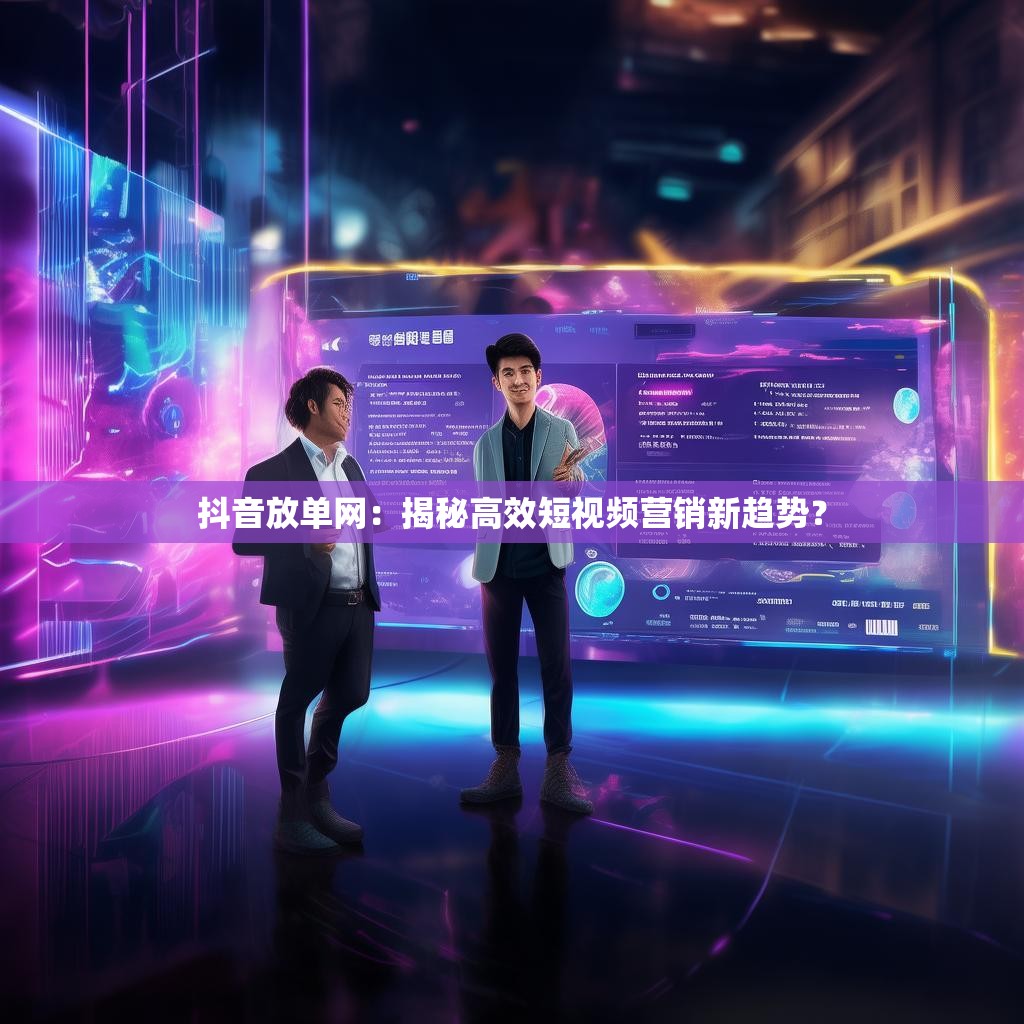 抖音放單網(wǎng)：揭秘高效短視頻營(yíng)銷新趨勢(shì)？