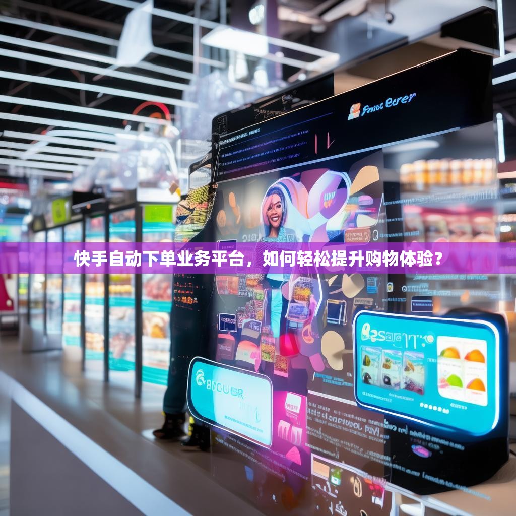 快手自動下單業(yè)務平臺，如何輕松提升購物體驗？