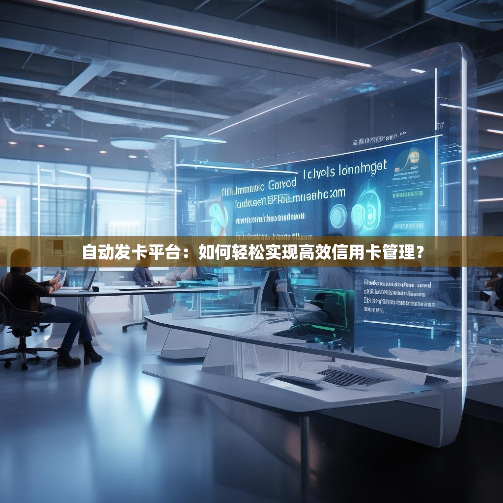 自動發(fā)卡平臺：如何輕松實現(xiàn)高效信用卡管理？