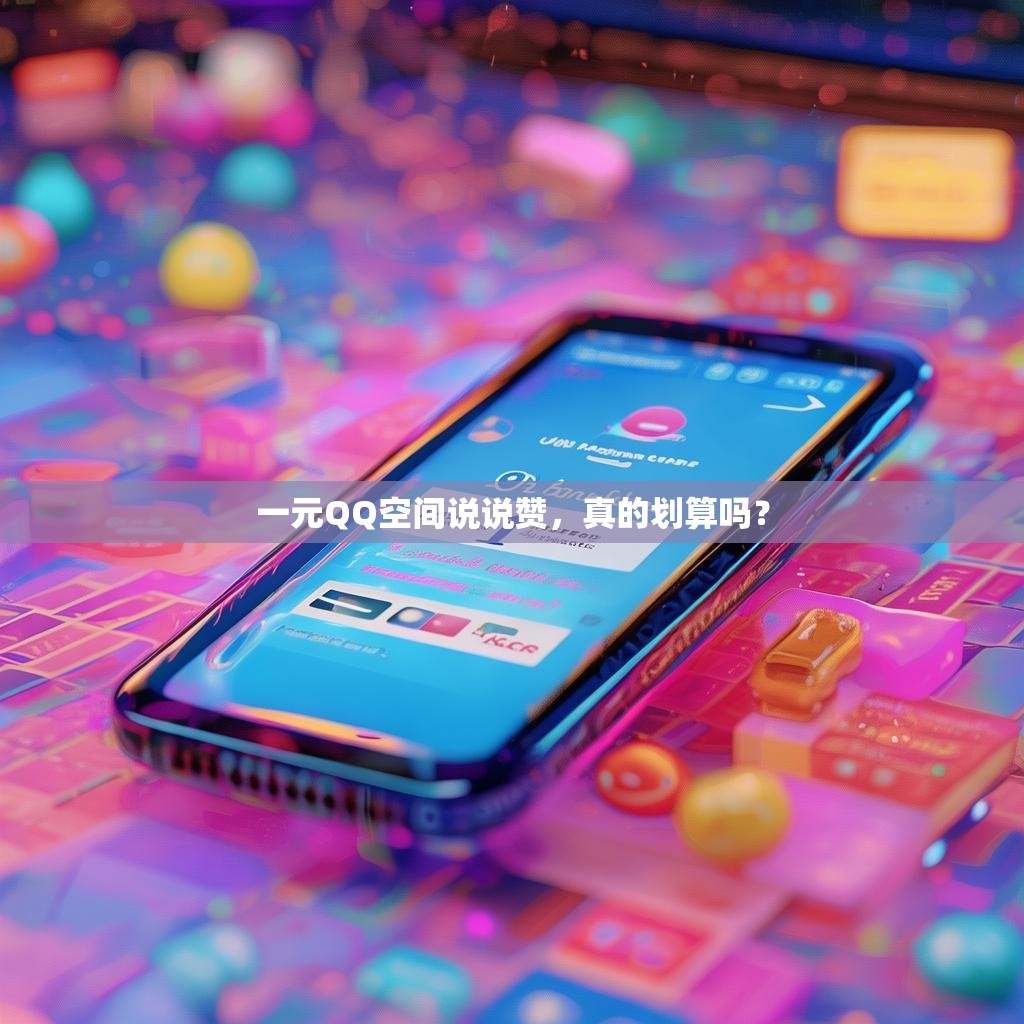 一元QQ空間說(shuō)說(shuō)贊，真的劃算嗎？