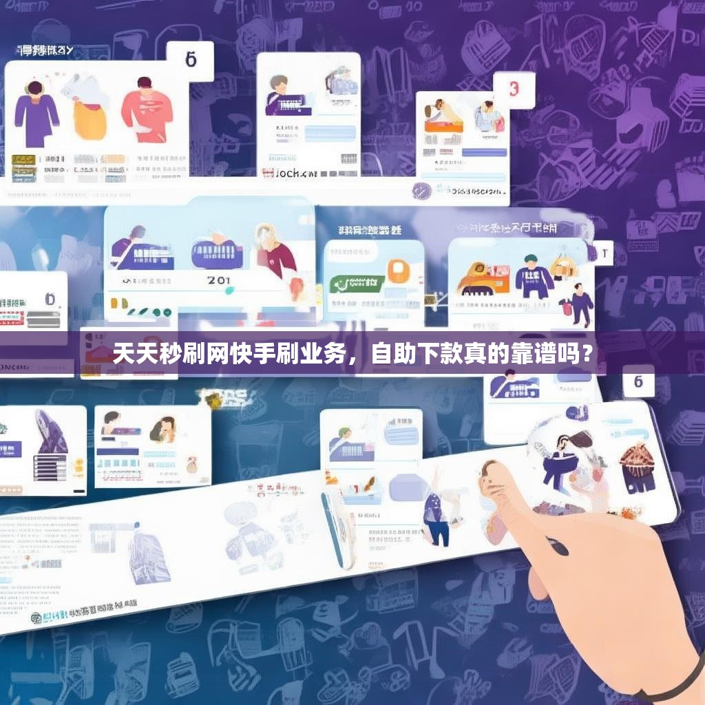 天天秒刷網(wǎng)快手刷業(yè)務(wù)，自助下款真的靠譜嗎？